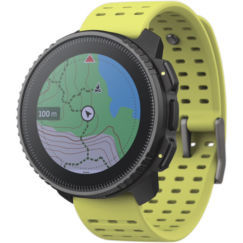 Suunto pulsómetros con gps SUUNTO VERTICAL BLACK LIME 02