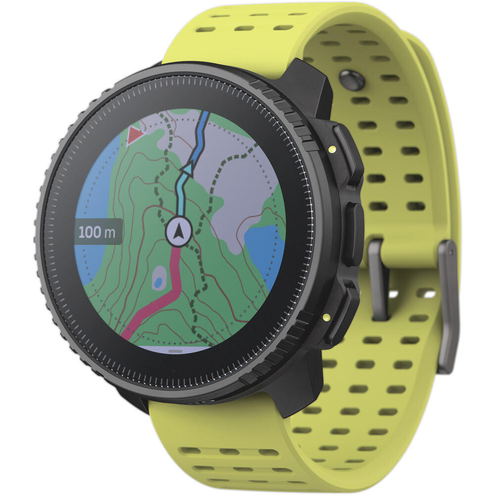 Suunto pulsómetros con gps SUUNTO VERTICAL BLACK LIME 03