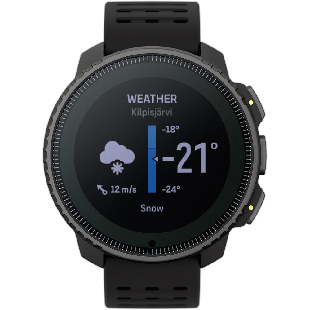 Suunto pulsómetros con gps SUUNTO VERTICAL SOLAR ALL BLACK - STEEL 18