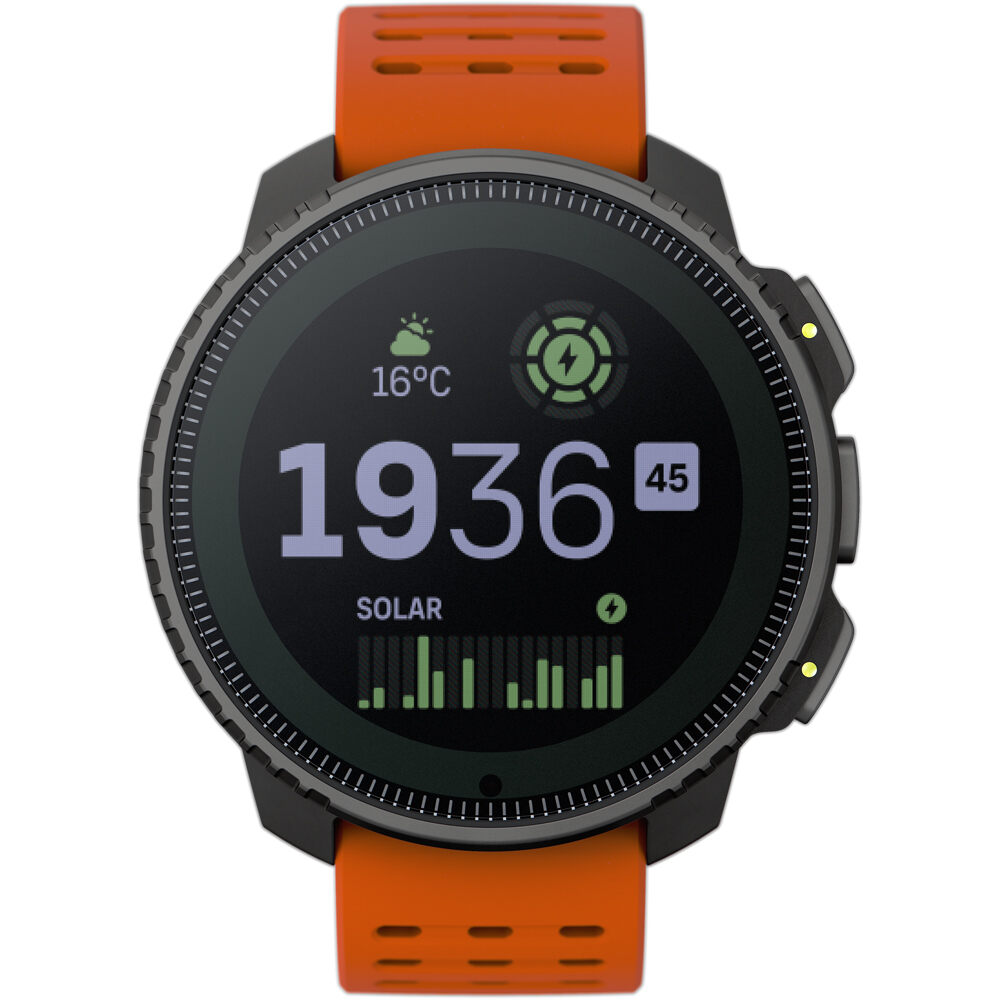 Suunto pulsómetros con gps SUUNTO VERTICAL SOLAR CANYON - STEEL vista frontal
