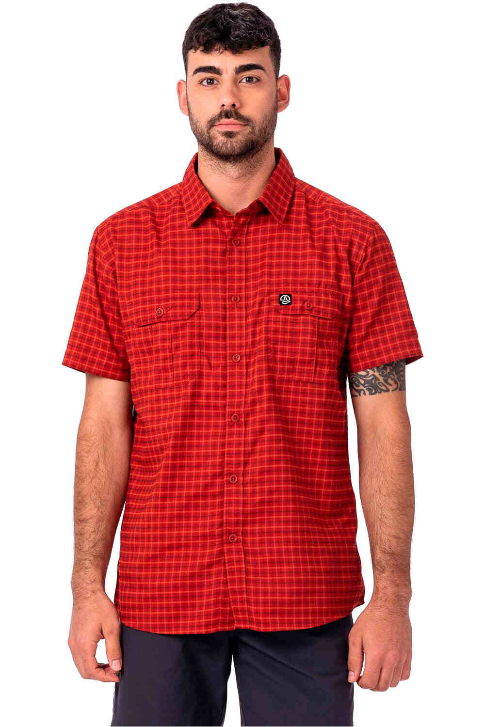 Ternua camisa manga corta hombre BRIGUS M vista frontal