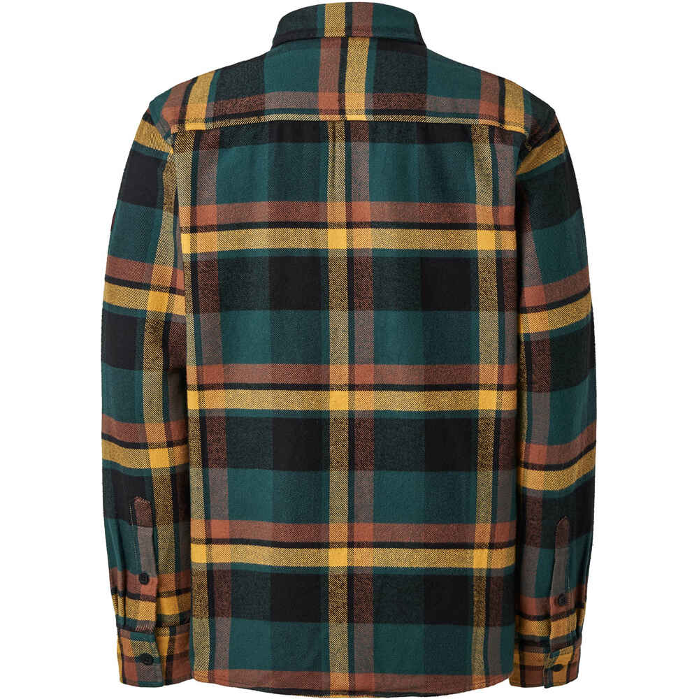 Ternua camisa manga larga hombre BURNT COOVE M vista trasera