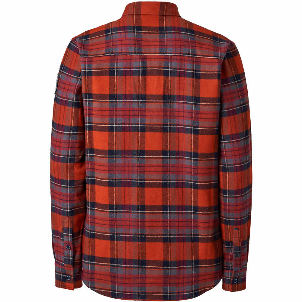 Ternua camisa manga larga hombre HARCOURT vista trasera