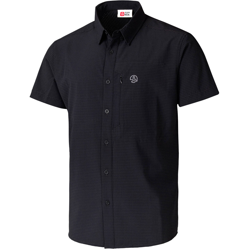 Ternua camisa montaña manga corta hombre GEDOS M vista frontal