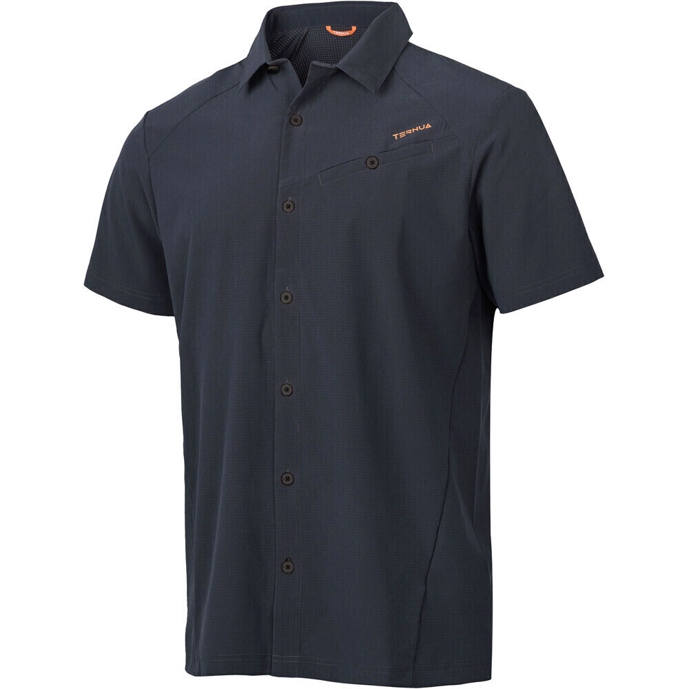 Ternua camisa montaña manga corta hombre GRUVIS AIR ST M vista frontal