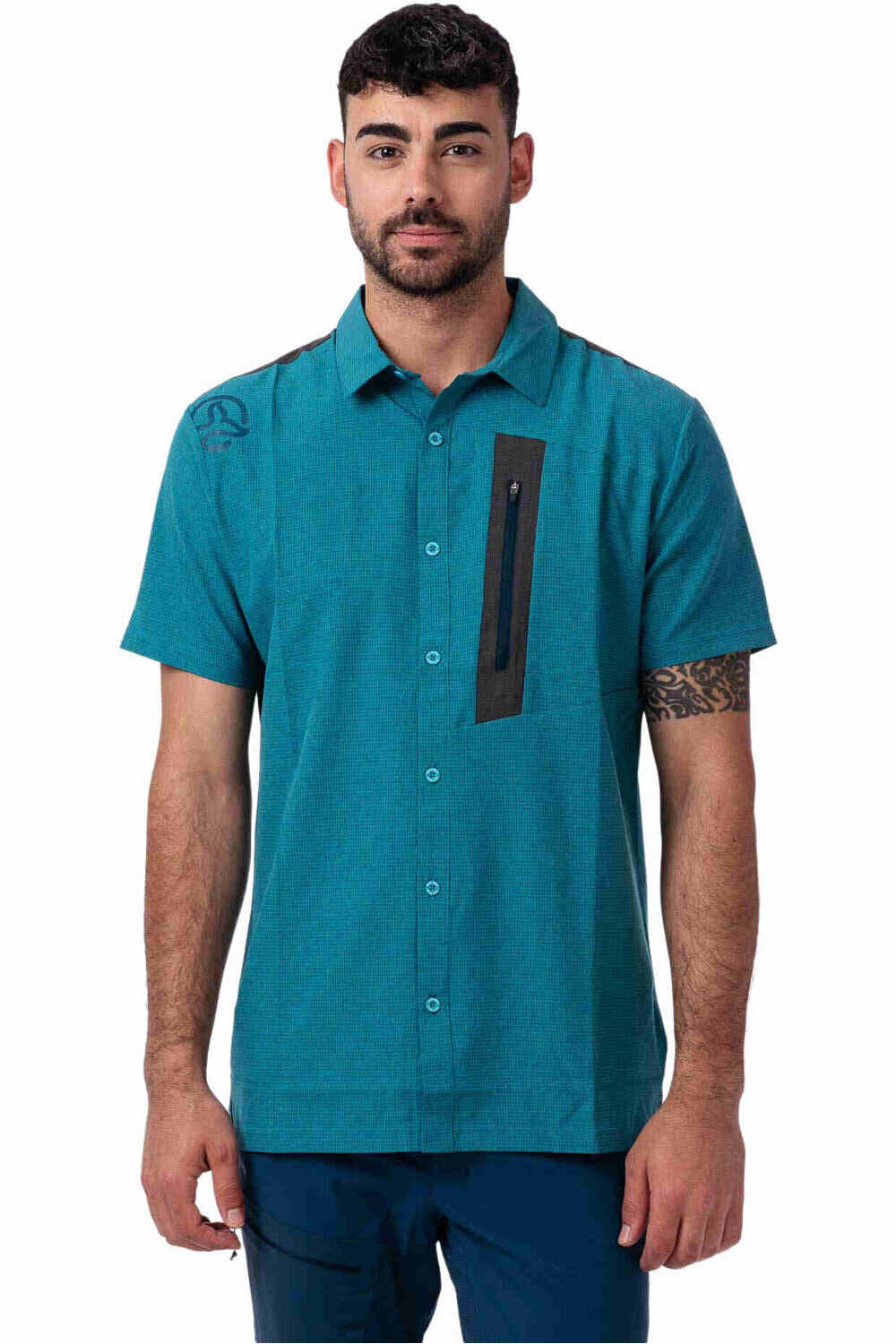 Ternua camisa montaña manga corta hombre KOTNI ST M vista frontal