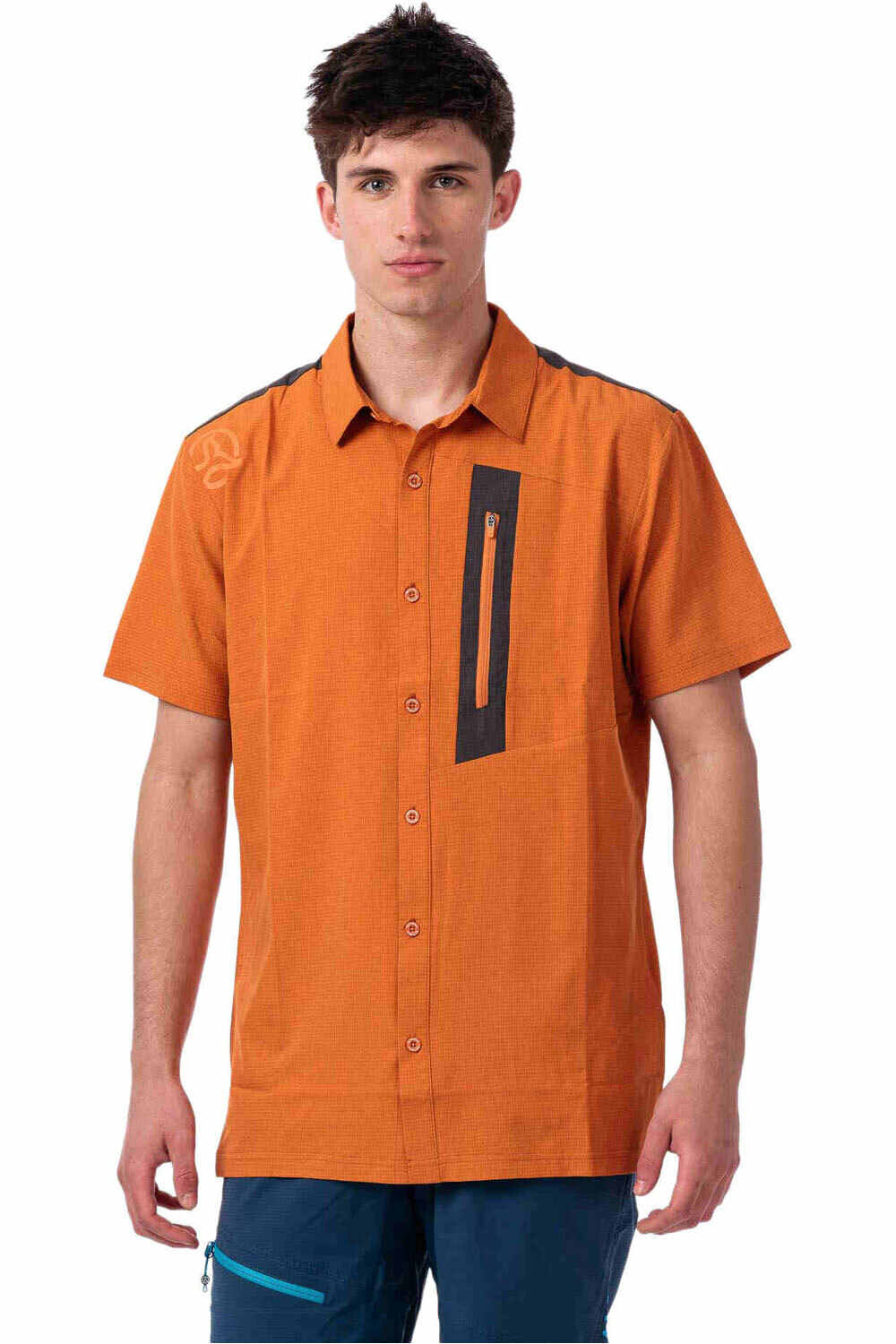 Ternua camisa montaña manga corta hombre KOTNI ST M vista frontal