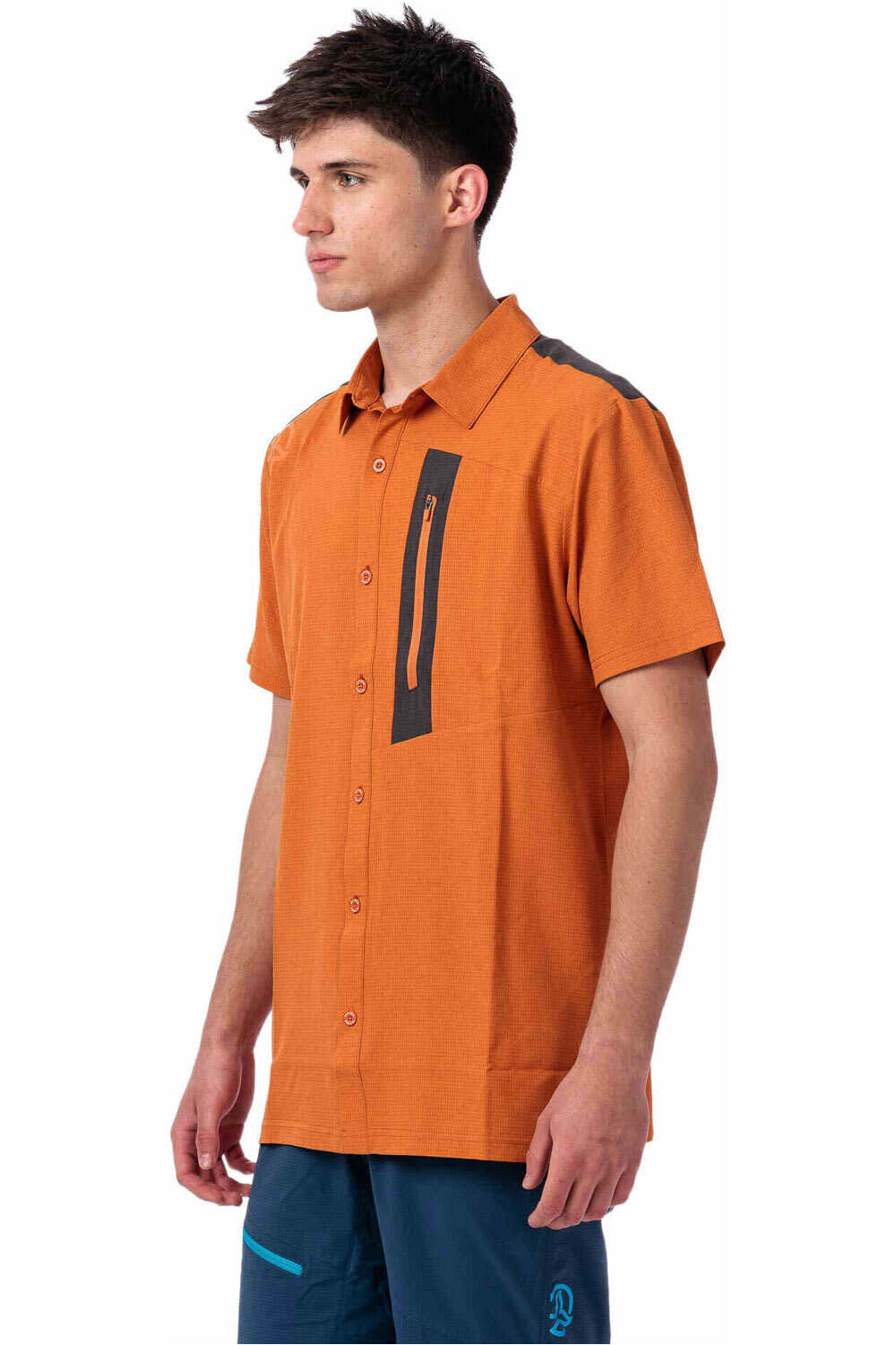 Ternua camisa montaña manga corta hombre KOTNI ST M vista trasera