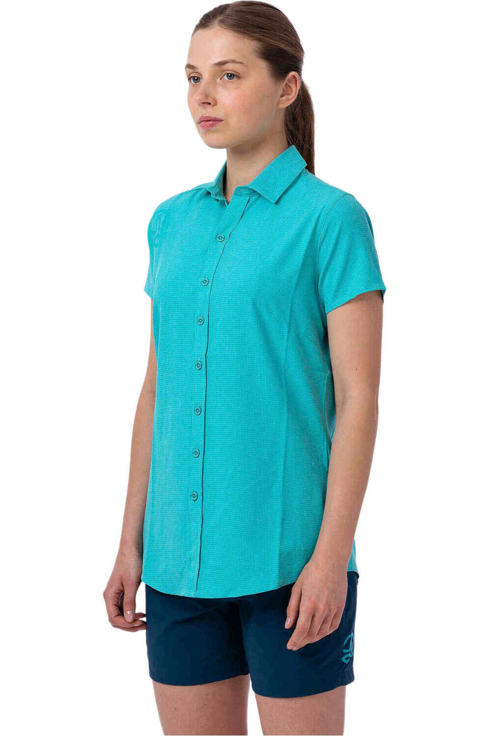 Ternua camisa montaña manga corta mujer KOTNIA ST W vista frontal