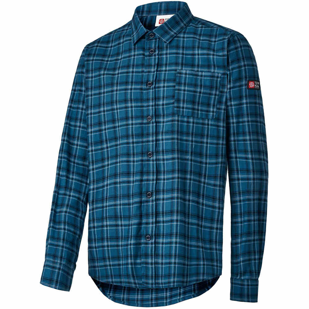 Ternua camisa montaña manga larga hombre DROKE M vista frontal