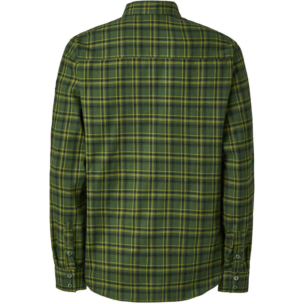 Ternua camisa montaña manga larga hombre DROKE M vista trasera