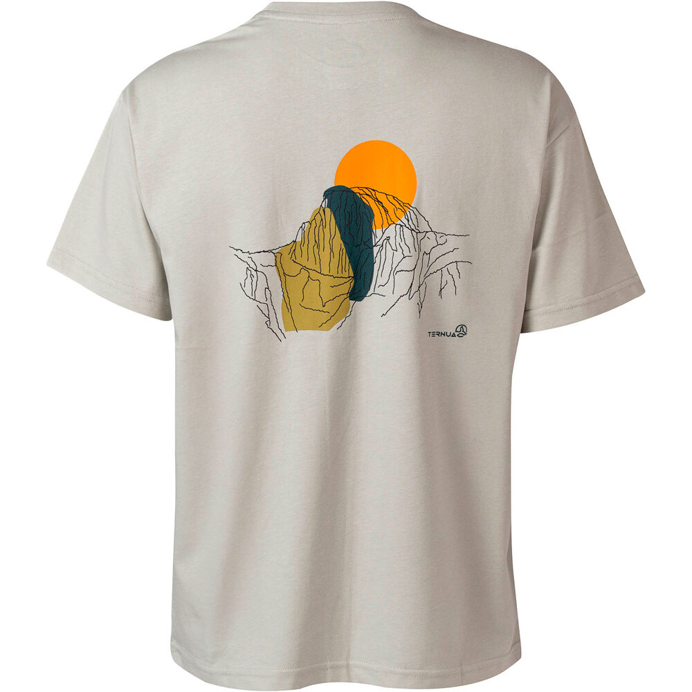 Ternua camiseta manga corta mujer HIRA REGENERATIVE T W vista trasera