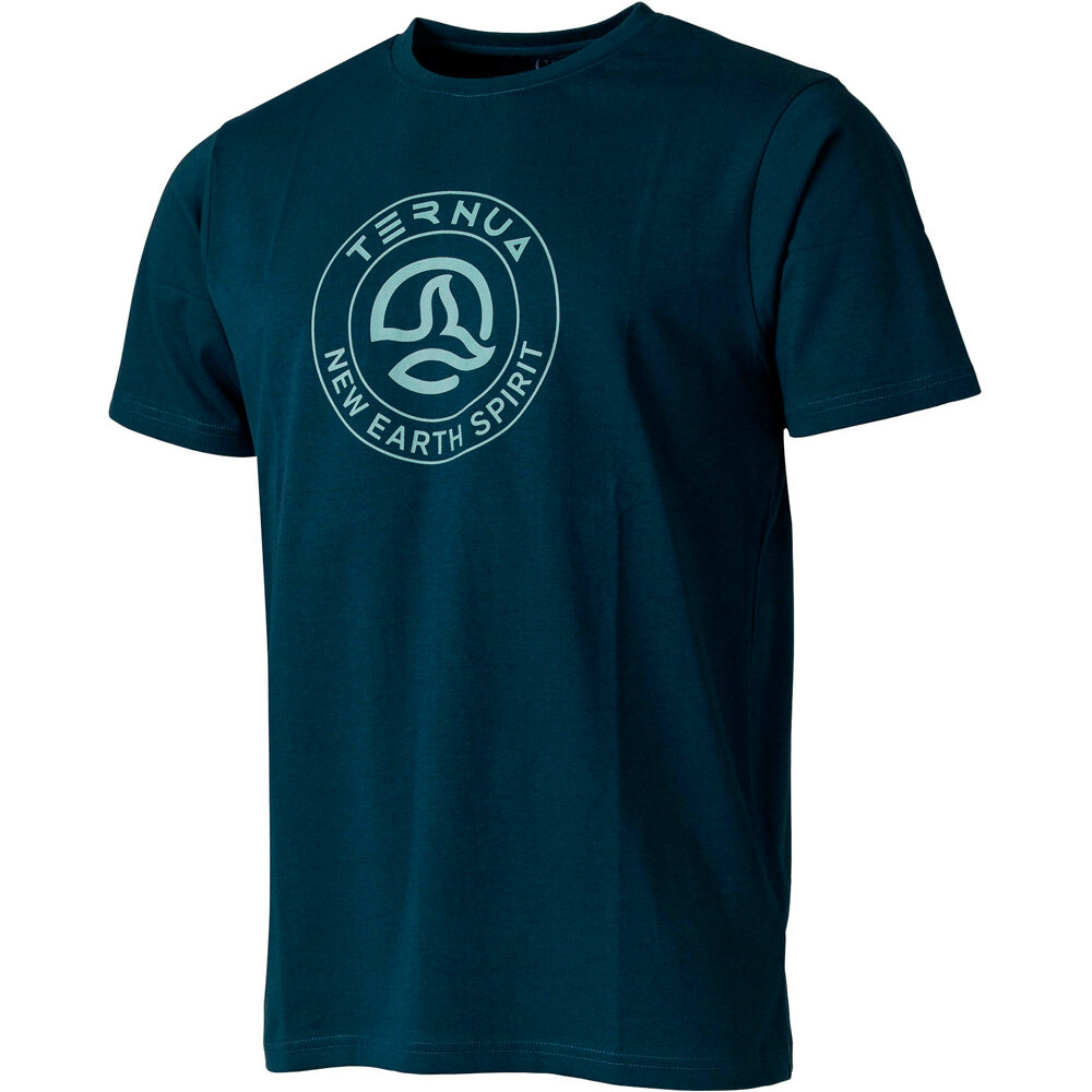Ternua camiseta montaña manga corta hombre AYRE REGENERATIVE T M vista frontal