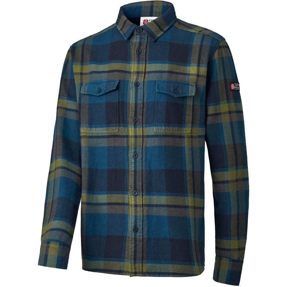 Ternua camiseta montaña manga corta hombre BURNT COOVE M vista frontal