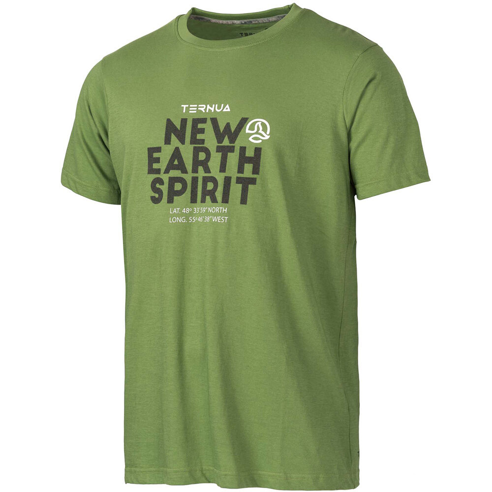 Ternua camiseta montaña manga corta hombre DELBY vista frontal