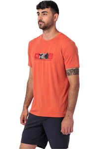 Ternua camiseta montaña manga corta hombre DYKE T M vista trasera