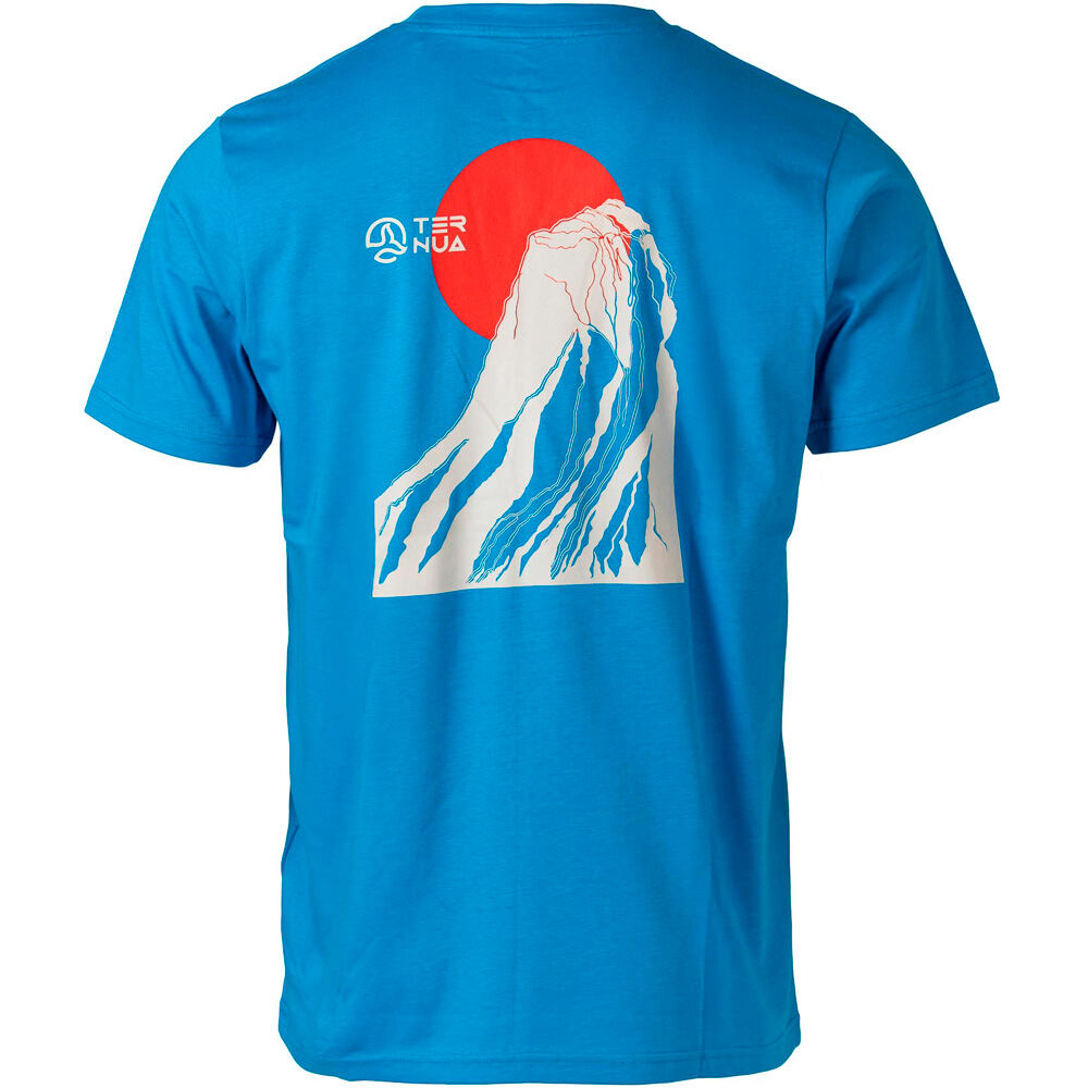 Ternua camiseta montaña manga corta hombre INIK REGENERATIVE T M vista trasera