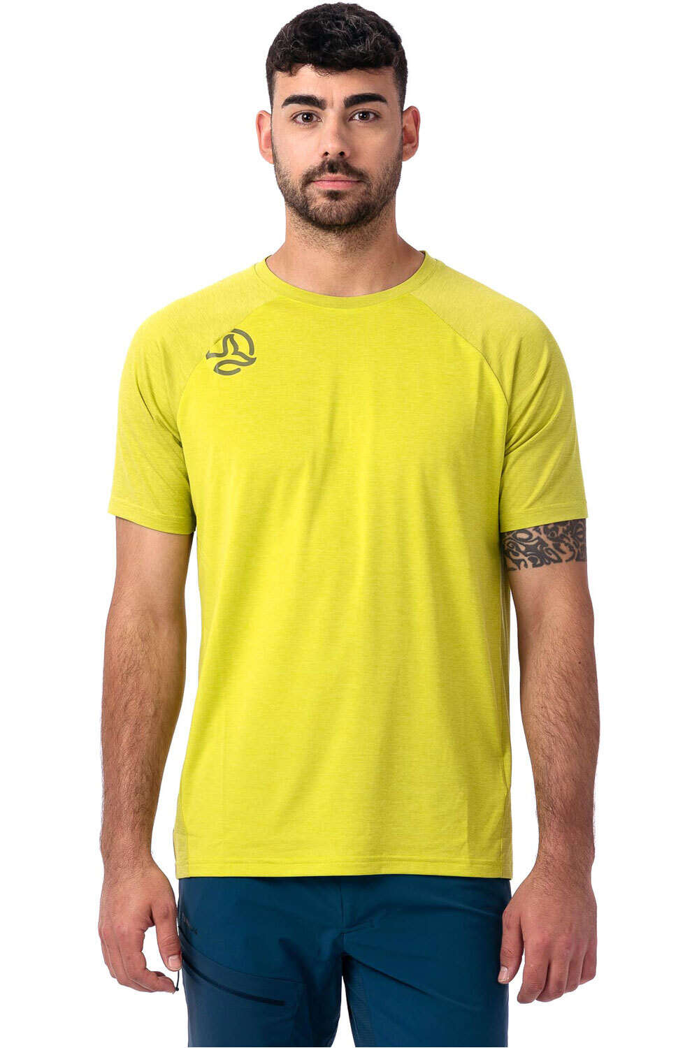 Ternua camiseta montaña manga corta hombre KRIN TEE M VE vista frontal