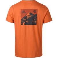 Ternua camiseta montaña manga corta hombre OLIMPO vista trasera