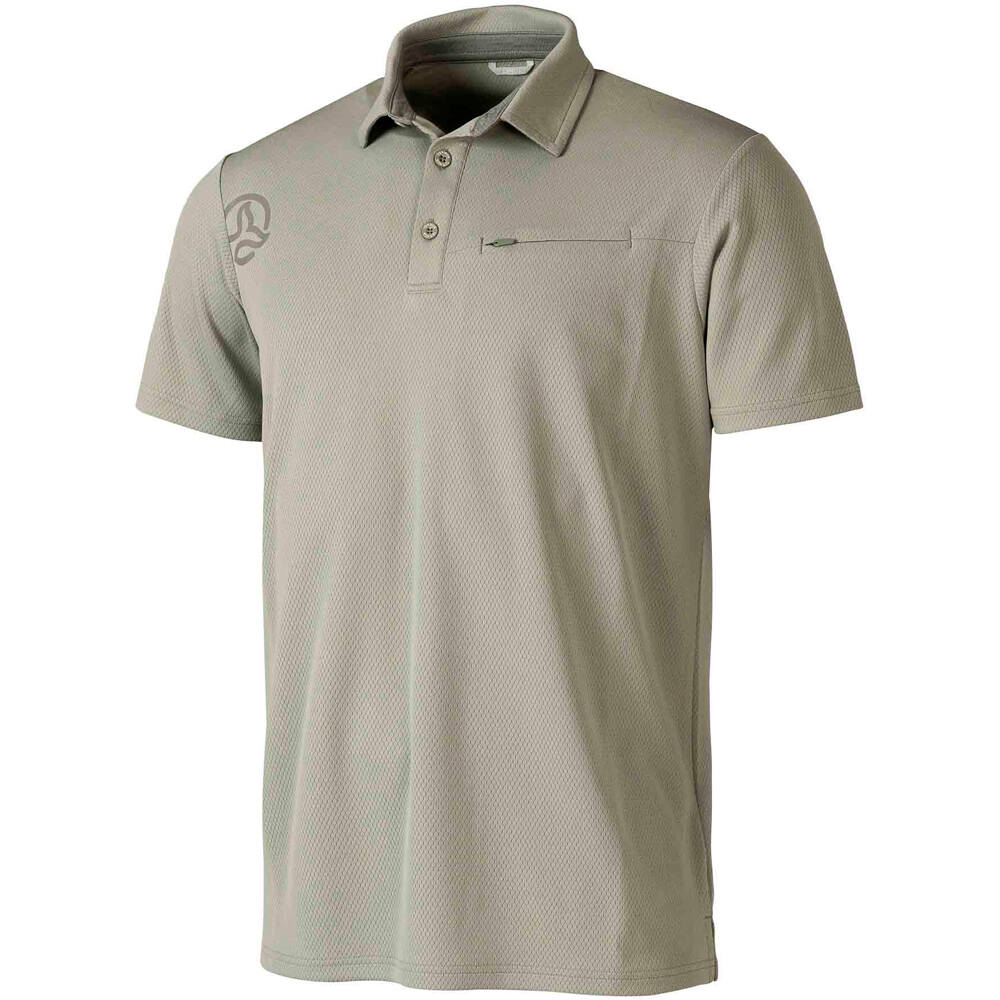 Ternua camiseta montaña manga corta hombre SKELD 2.0 POLO M vista frontal