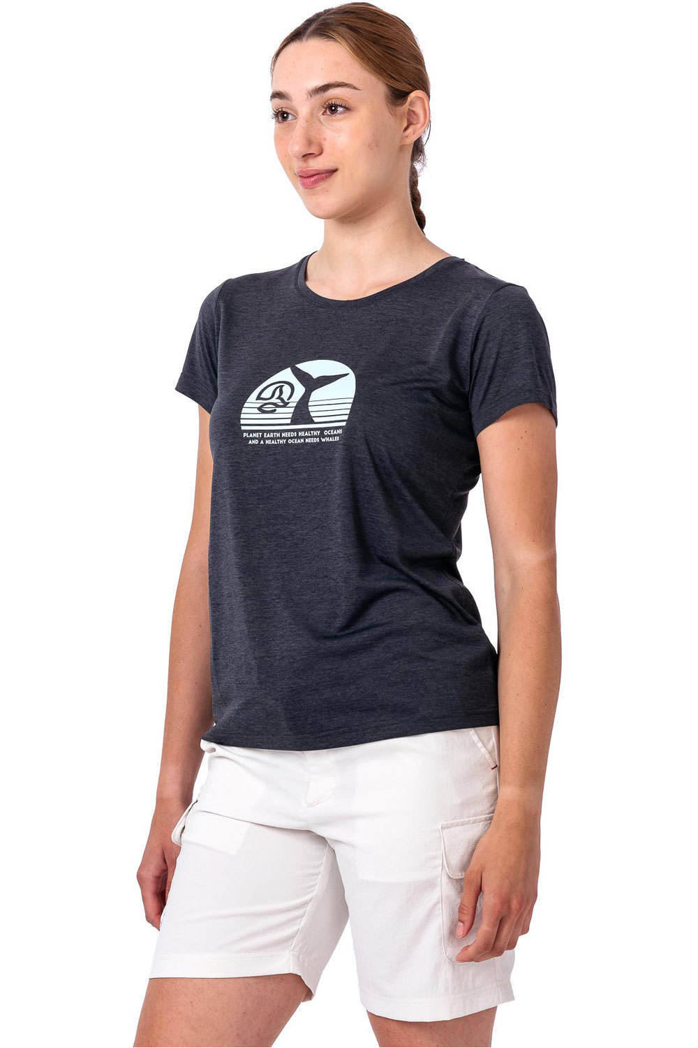 Ternua camiseta montaña manga corta mujer APSEY COVE T W vista detalle