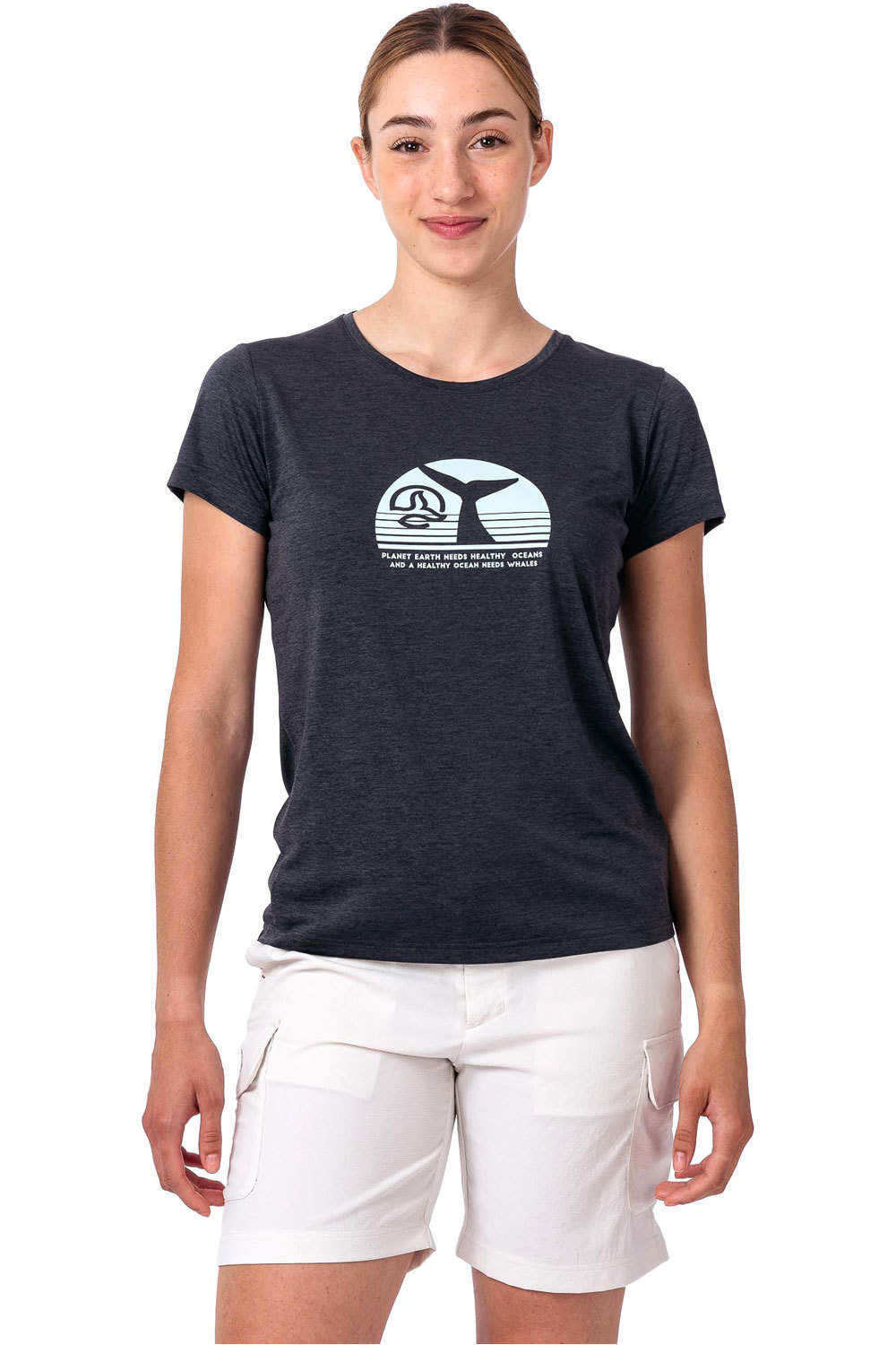 Ternua camiseta montaña manga corta mujer APSEY COVE T W vista frontal