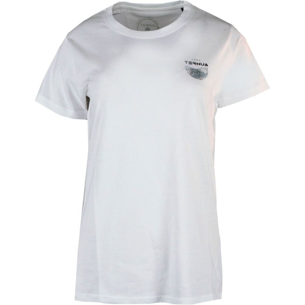 Ternua camiseta montaña manga corta mujer INUKITU REGENERATIVE T W vista frontal