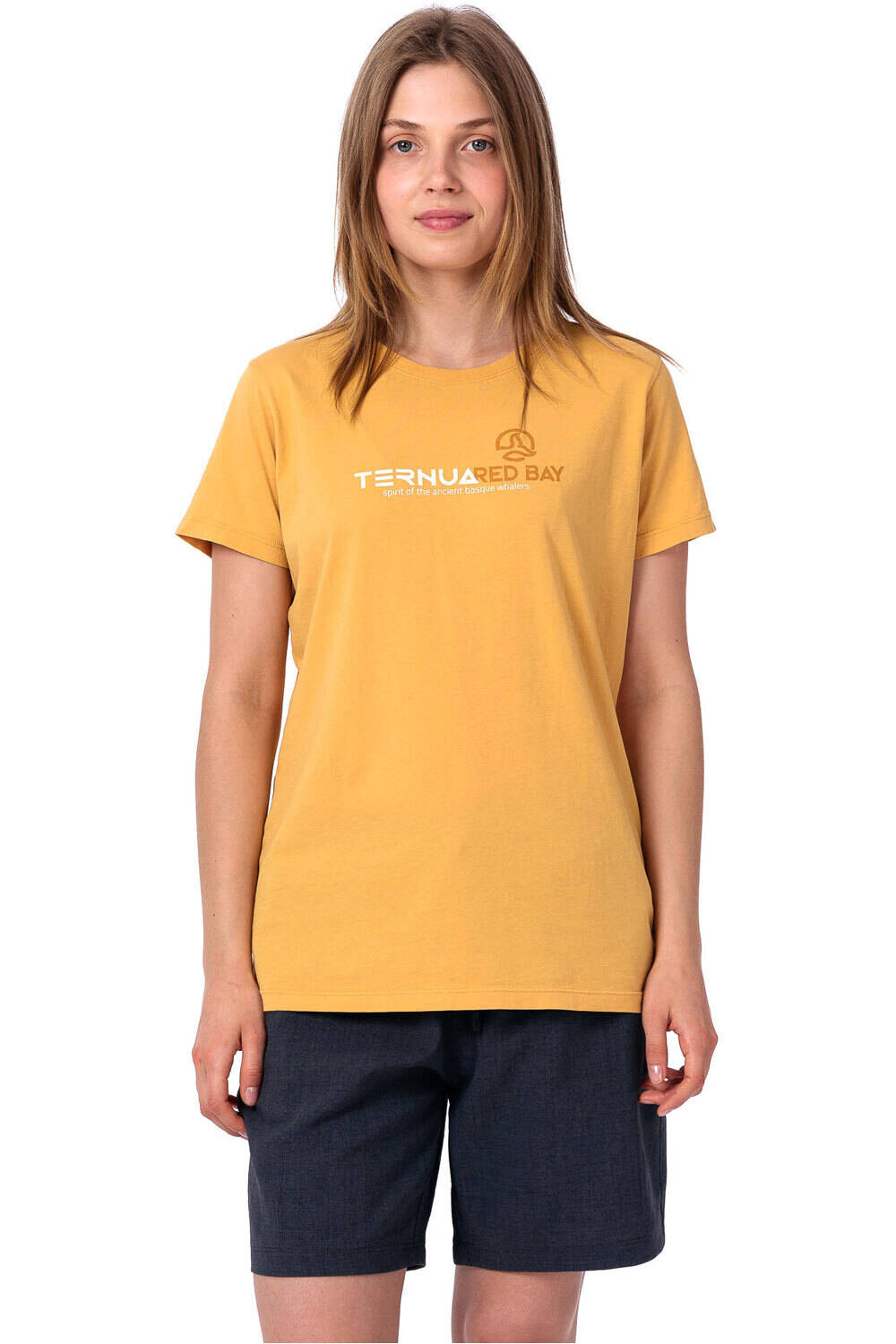 Ternua camiseta montaña manga corta mujer KIPPENS T W vista frontal