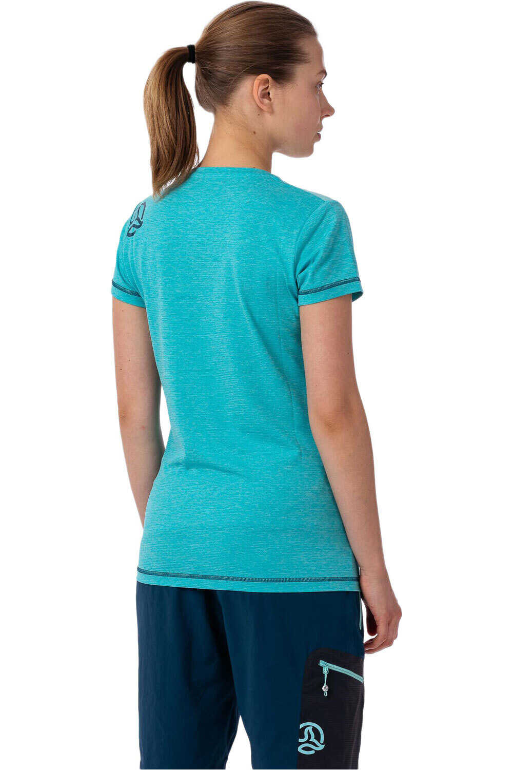 Ternua camiseta montaña manga corta mujer KRINA TEE W vista trasera