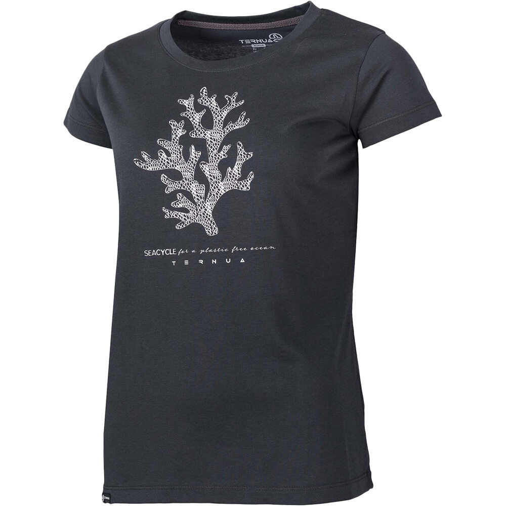 Ternua camiseta montaña manga corta mujer LOURDES vista frontal