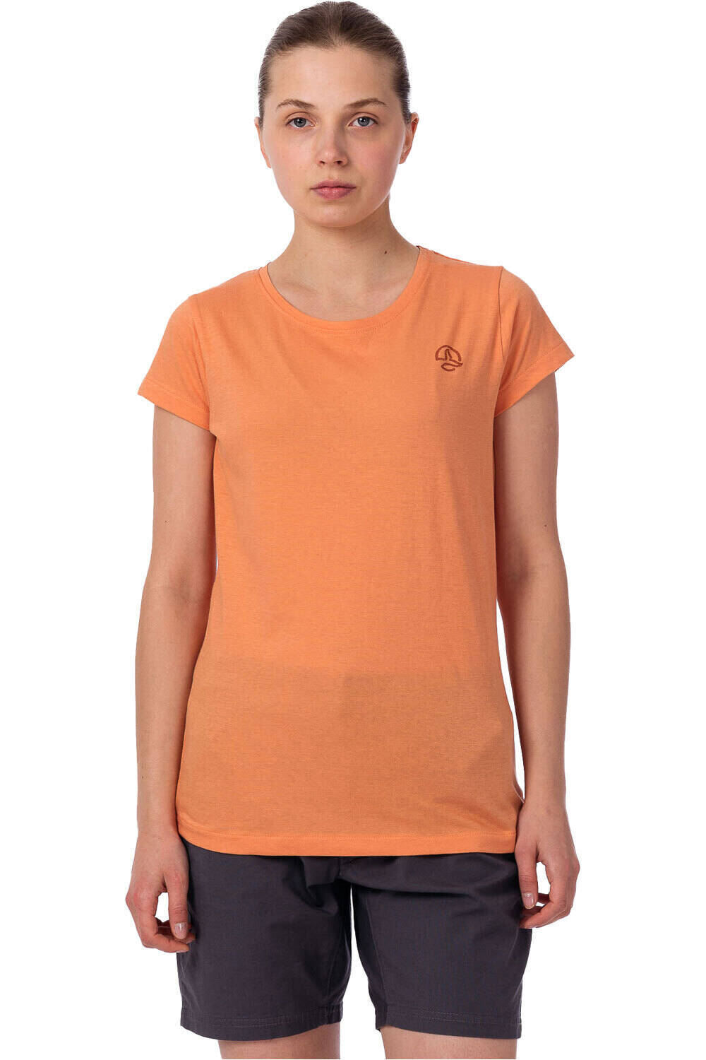 Ternua camiseta montaña manga corta mujer MERA vista frontal