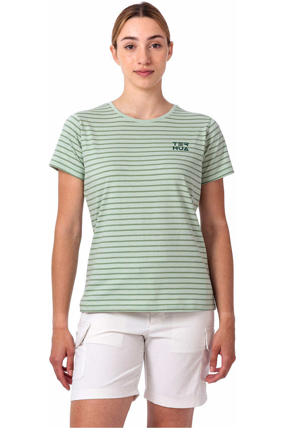 Ternua camiseta montaña manga corta mujer WITLESS T W vista frontal