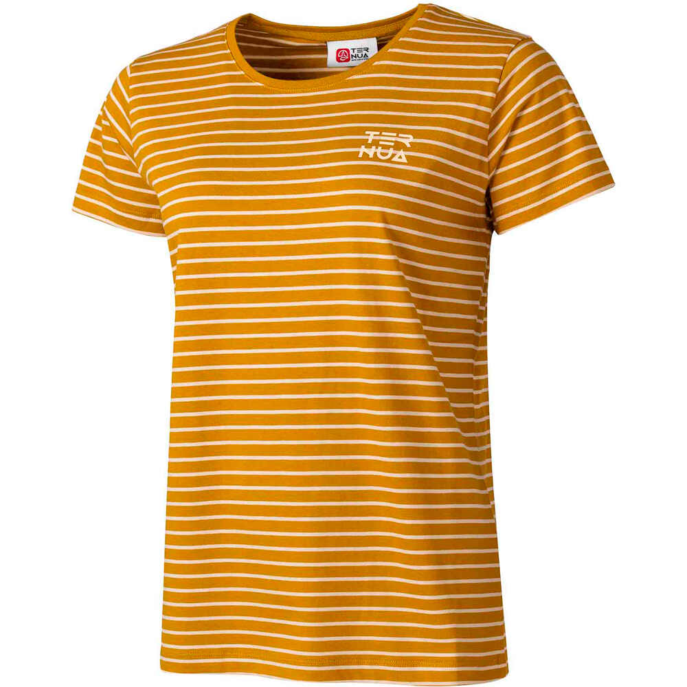 Ternua camiseta montaña manga corta mujer WITLESS T W vista frontal