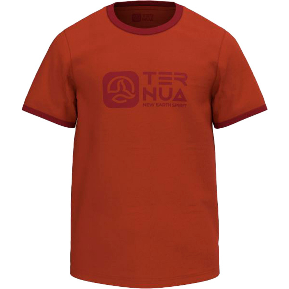 Ternua camiseta montaña manga corta niño KIMMIK REGENERATIVE T K vista frontal