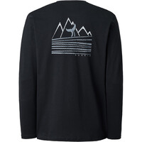 Ternua camiseta montaña manga larga hombre DURREL REGENERATIVE T M vista trasera