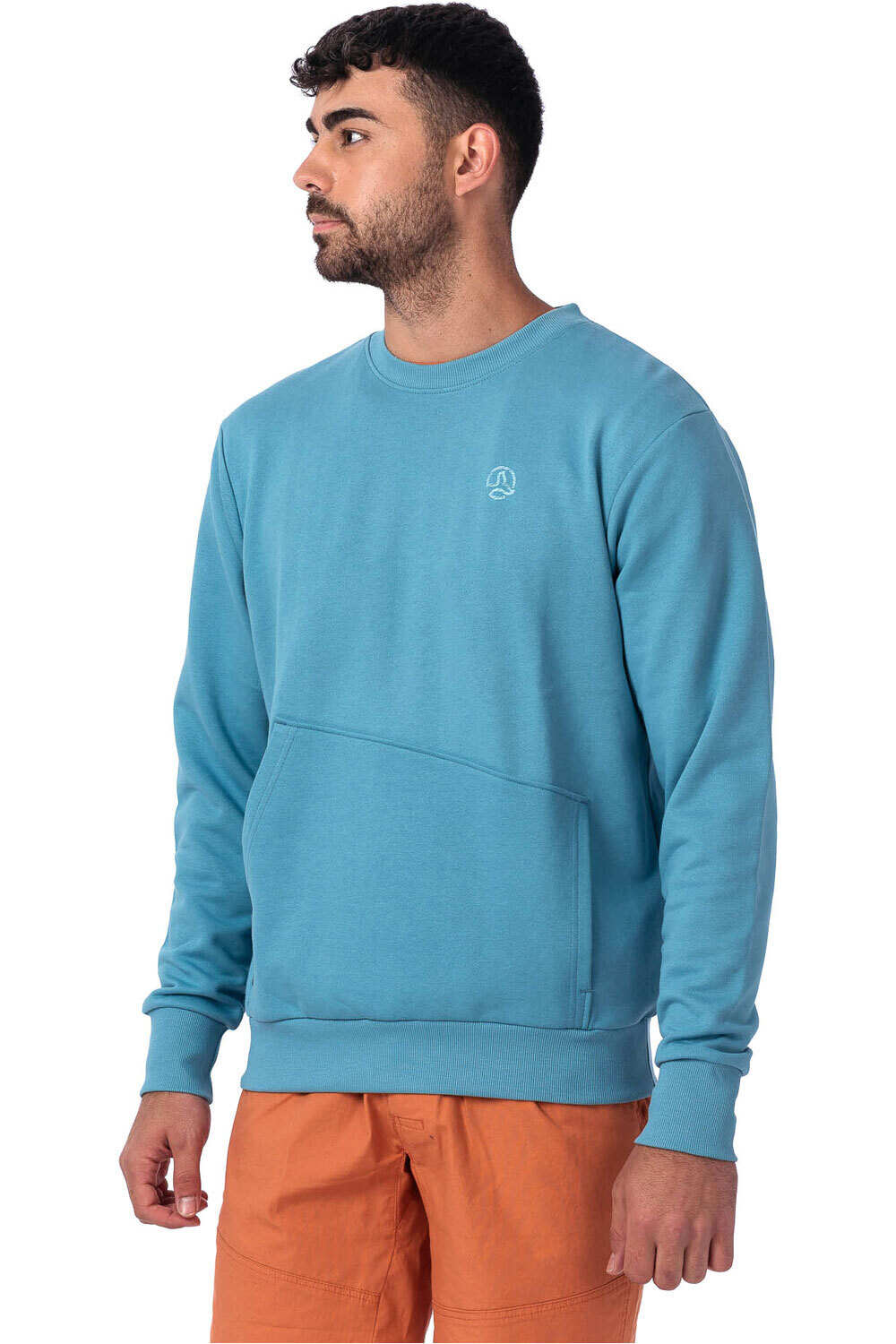 Ternua camiseta montaña manga larga hombre HALFDOME vista detalle