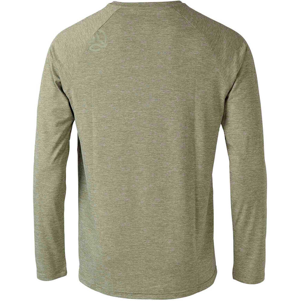 Ternua camiseta montaña manga larga hombre KRODI LS TEE M vista trasera