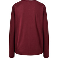 Ternua camiseta montaña manga larga mujer CHOPS T W vista trasera