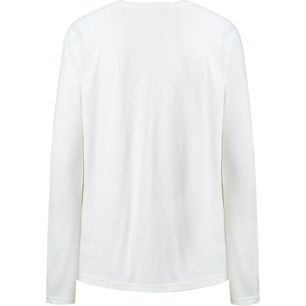 Ternua camiseta montaña manga larga mujer CHOPS T W vista trasera