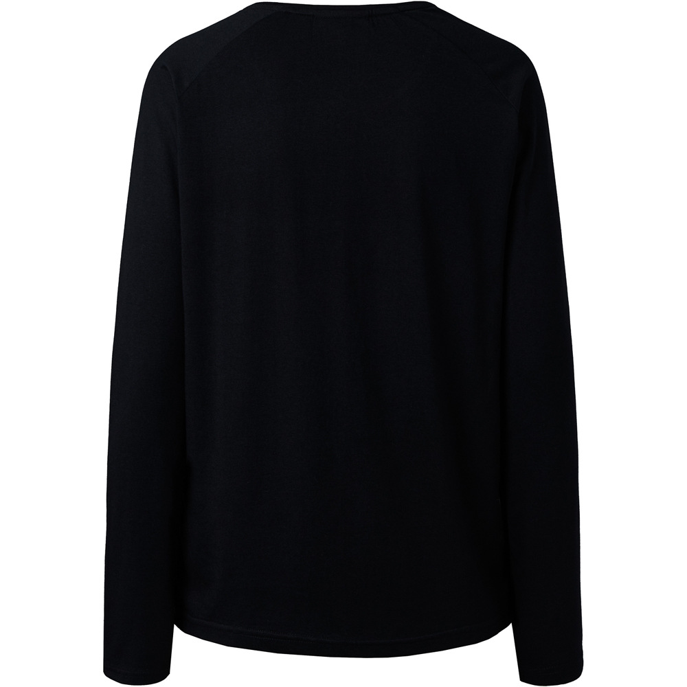 Ternua camiseta montaña manga larga mujer CHOPS T W vista trasera