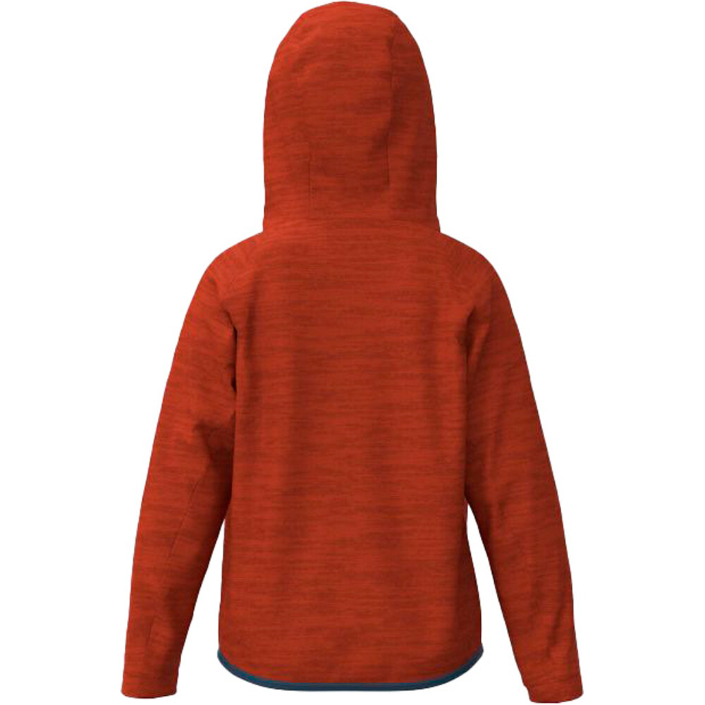 Ternua camiseta montaña manga larga niño TOSLOW HOODY K vista detalle