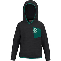 Ternua camiseta montaña manga larga niño TOSLOW HOODY K vista trasera