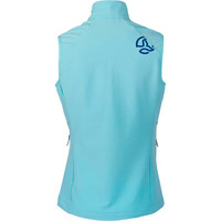 Ternua chaleco outdoor mujer KLIGGERA HARD VEST W vista trasera