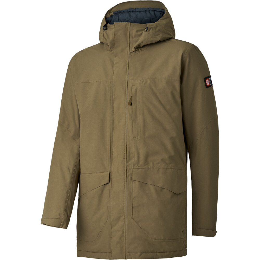 Ternua chaqueta impermeable hombre AMAROK JKT M vista frontal