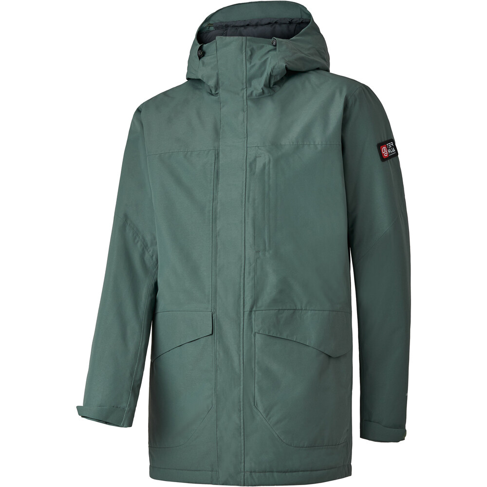 Ternua chaqueta impermeable hombre AMAROK JKT M vista frontal
