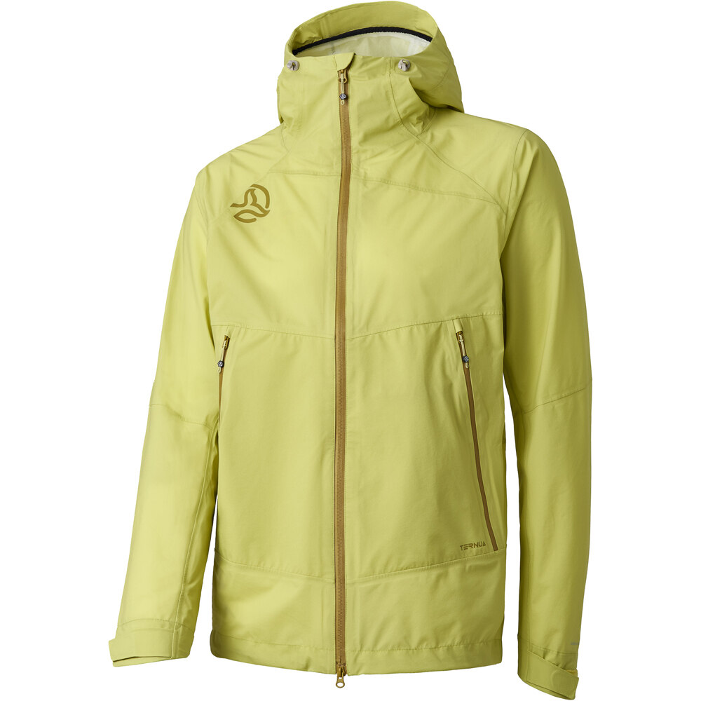 Ternua chaqueta impermeable hombre ARKO JKT M VE vista frontal