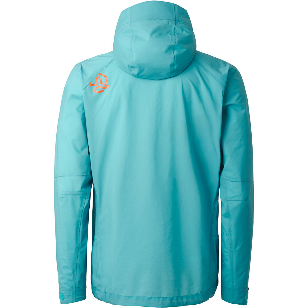 Ternua chaqueta impermeable hombre ARKO JKT M vista trasera