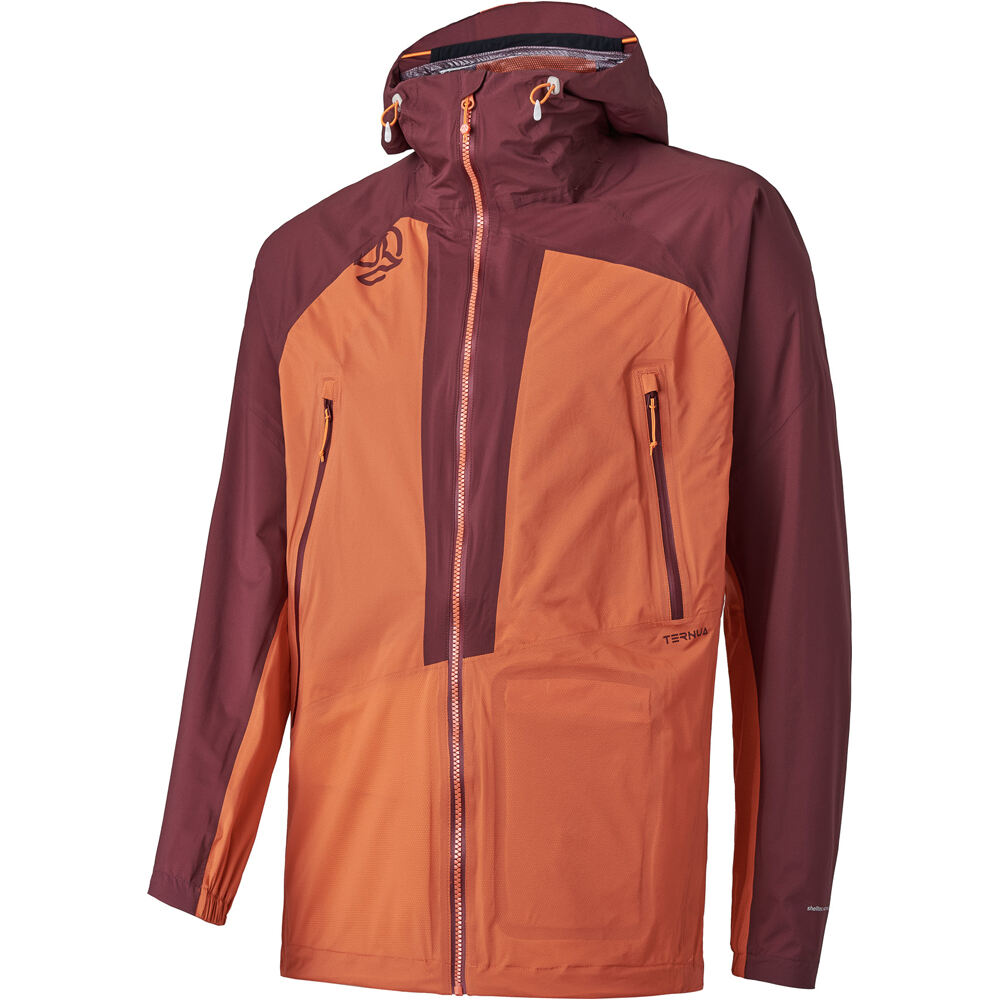 Ternua chaqueta impermeable hombre KARS 2.0 JKT M vista frontal