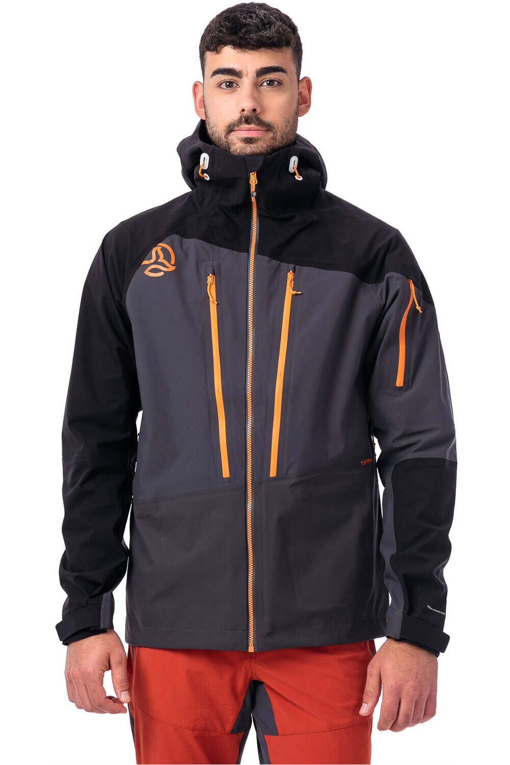 Ternua chaqueta impermeable hombre KLIMMER JKT M NE vista frontal