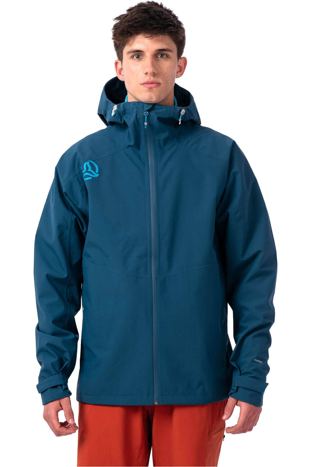 Ternua chaqueta impermeable hombre VALDUR JKT M MN vista frontal